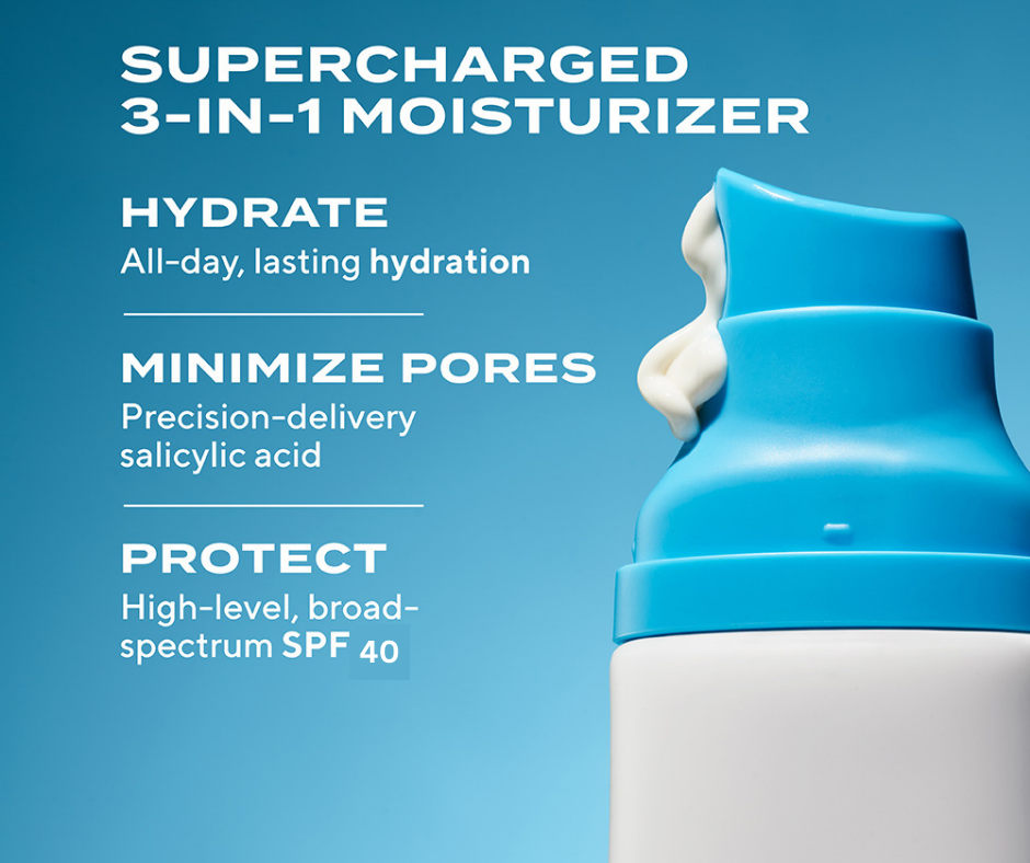 Superactive Mattifying Oil + Pore Control Moisturizer SPF 40