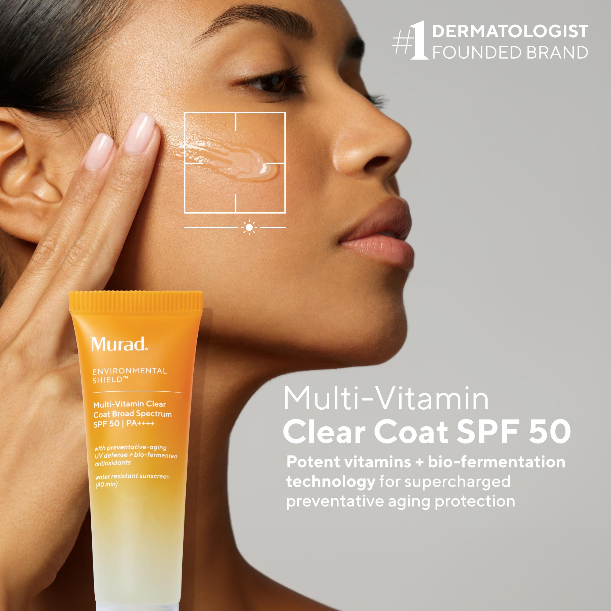 Multi-Vitamin Clear Coat Broad Spectrum SPF 50