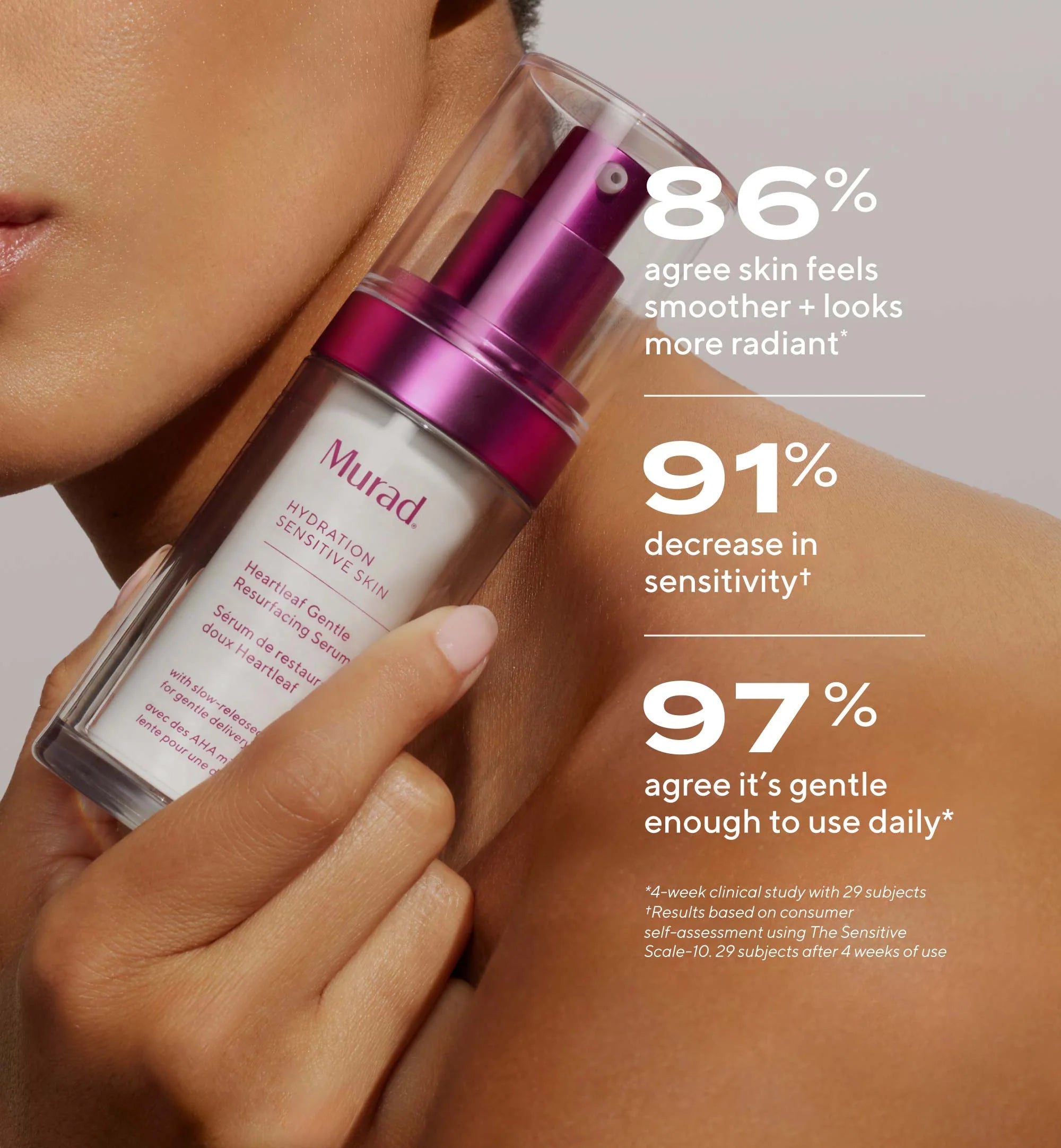 Gentle Glycolic Acid Resurfacing Serum for Sensitive Skin